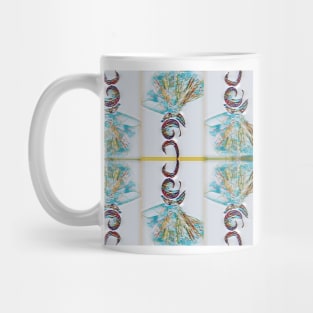 Abstract Tassels Mug